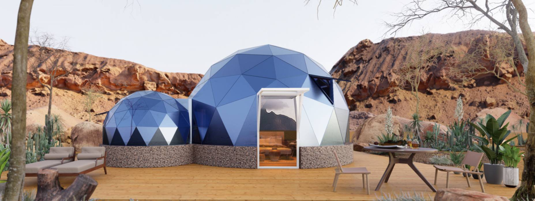 焉耆球形智能光伏玻璃星空房